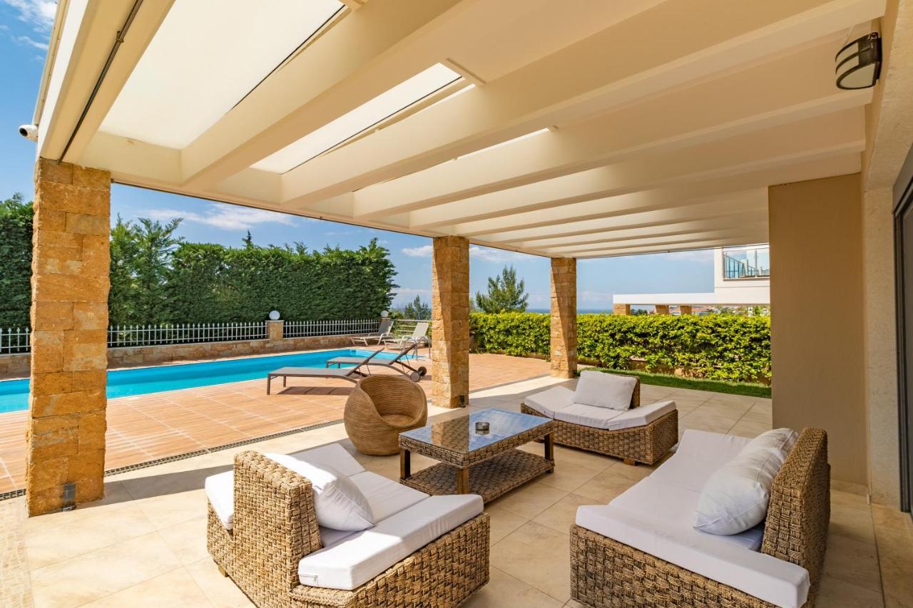 Nefeli & Dina Villas By Diomedes Group Nea Moudania Exterior foto
